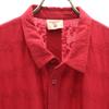 drug store's Short sleeve Shirt dress F Red Women Used