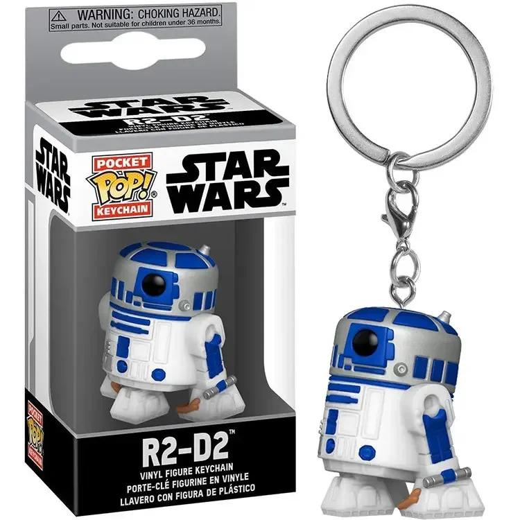 Брелоки FUNKO POP Star Wars R2-D2, игрушки-брелоки Pop фиолетовый