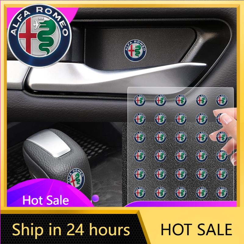 Car Stickers For Alfa Romeo Car Stickers Car-Styling Logo Interior Decorative Accessories For Alfa Romeo Giulietta GT 159 147 15