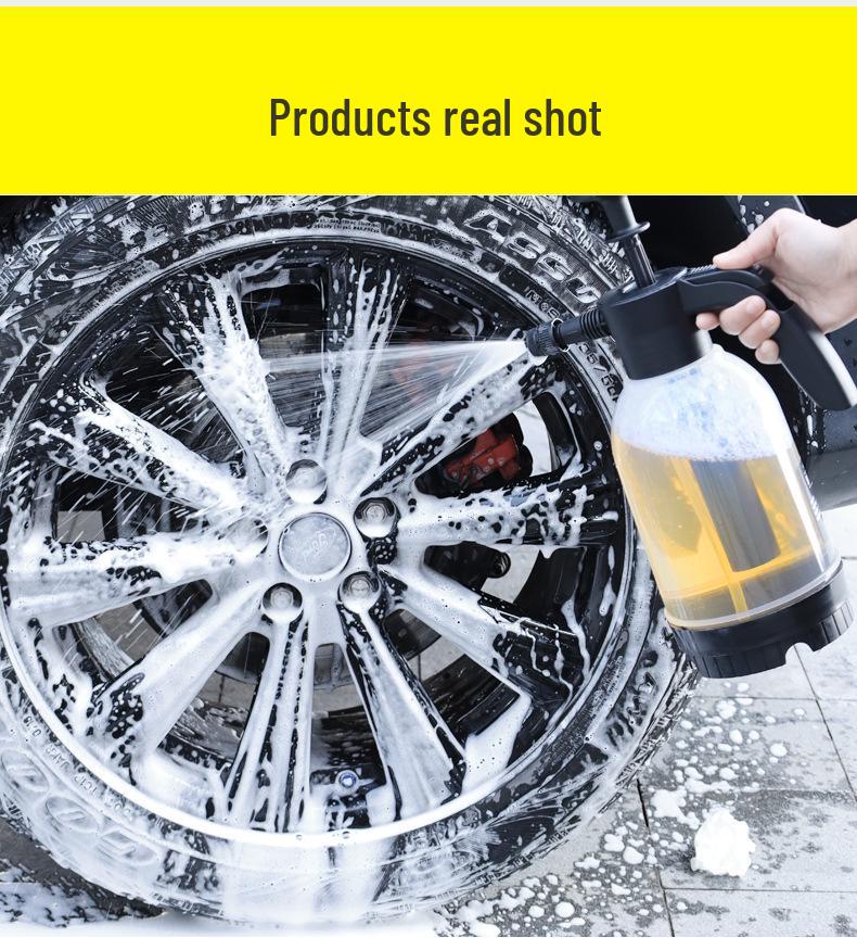 Handheld 2L Foam Sprayer for Car Wash & Gardening