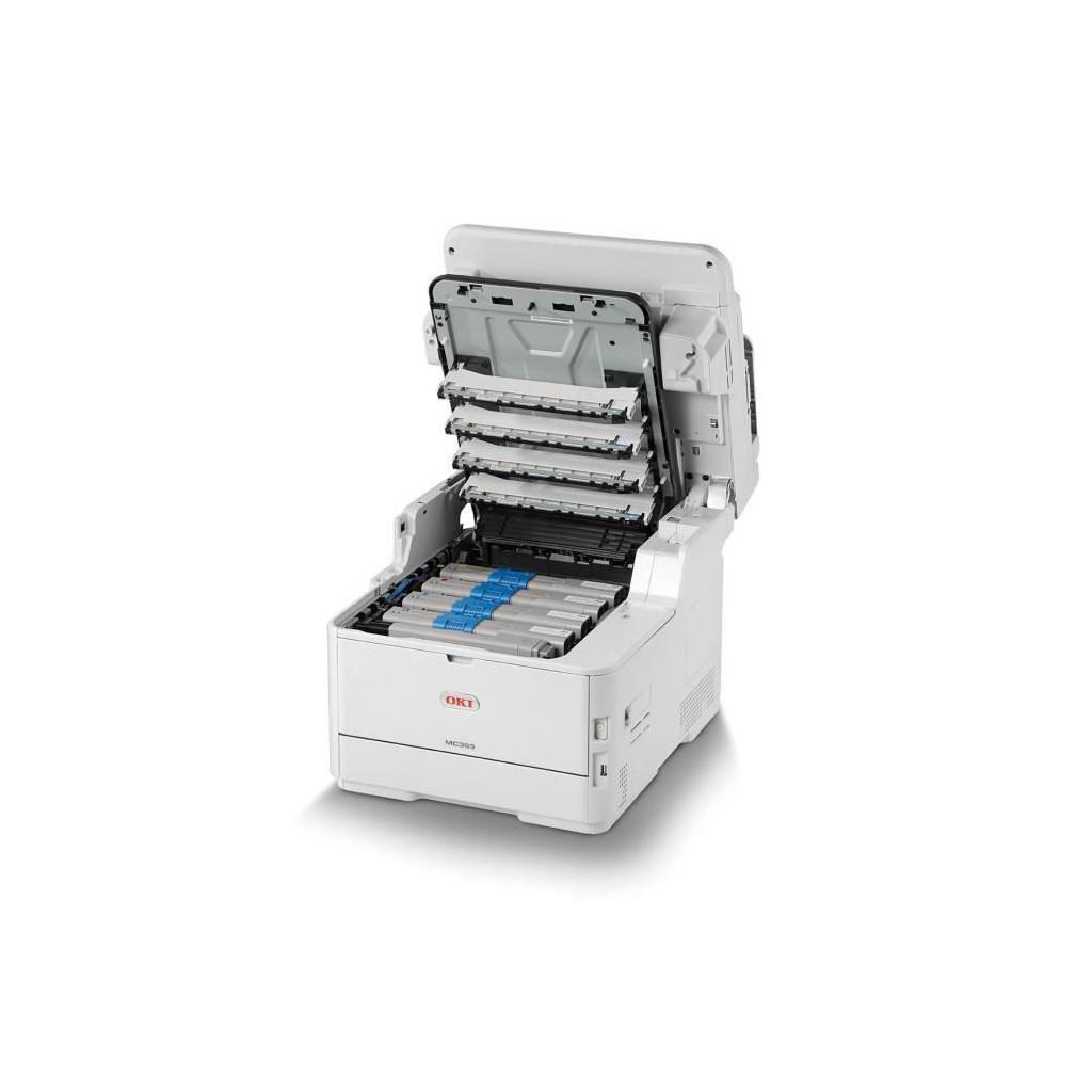 oki mc363dn printer