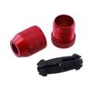 1PC Drill Bit Stop Collar Drill Depth Stop for Drill Bits Aluminum Drill Stop for Woodworking Hand Tools Red
