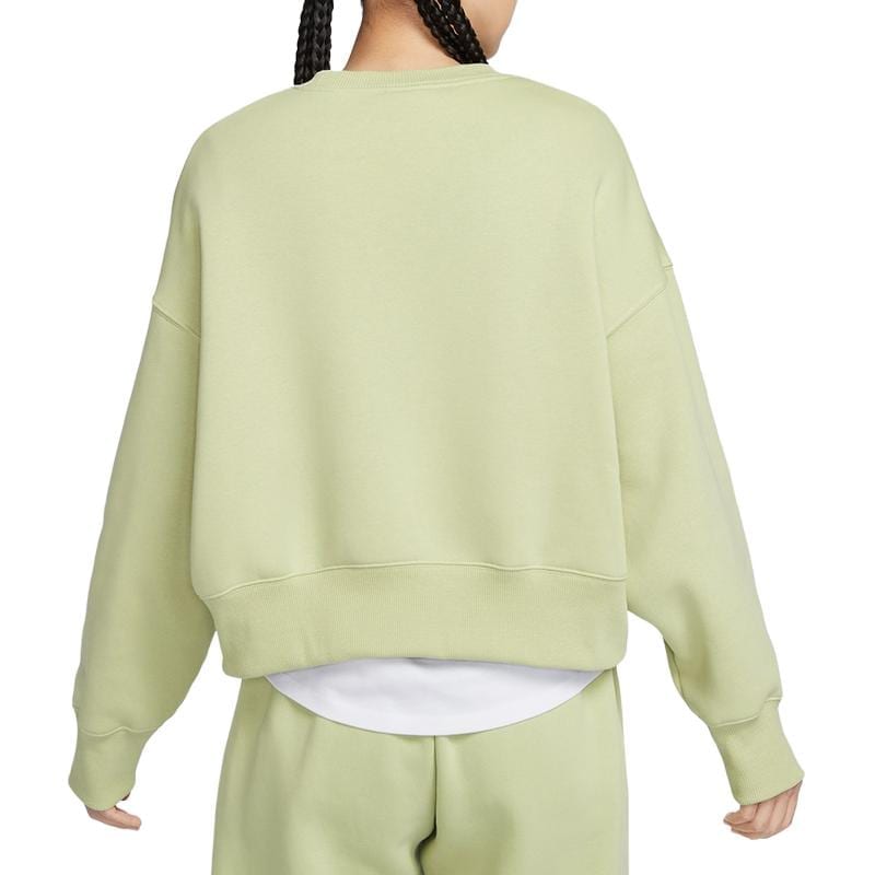 Nike Sweatshirts Women's Green Crew Neck Moderate Other DQ5762-371