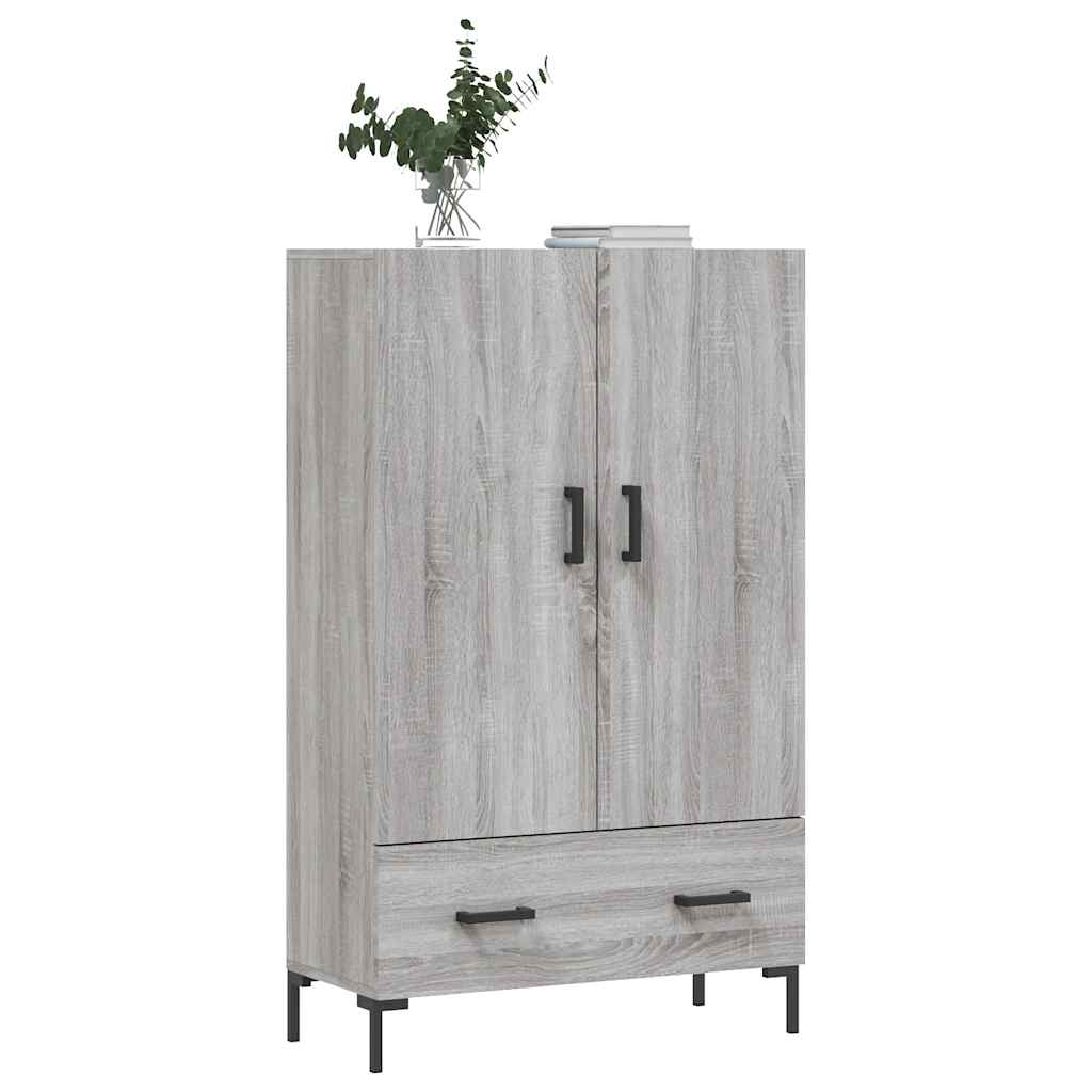 Highboard Grey Sonoma 69.5 x 31 x 115 cm Particleboard