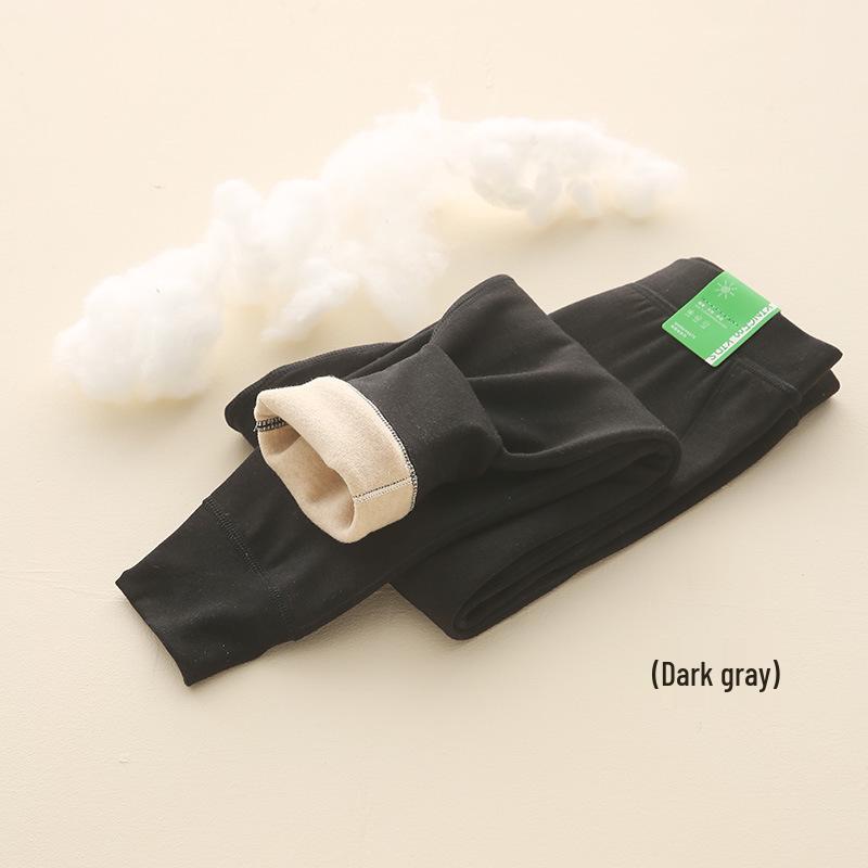 Kinder Doppel-Lagen Dicke Baumwolle Herbst/Winter Hosen - Warm, Buntes Futter für Schuluniformen