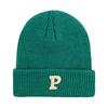 P Warm Letter Knitted Hat Solid Color Windproof Winter Cap Fashionable Gift
