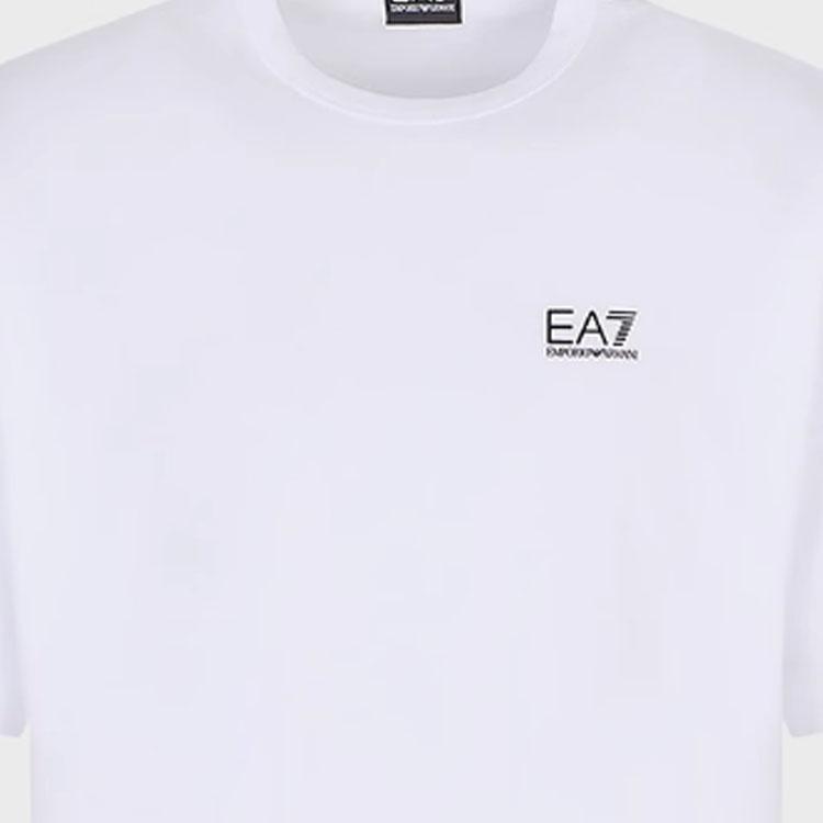 EMPORIO ARMANI EA7 SS23 T Shirt Men's White 3RPT12-PJLBZ-0100