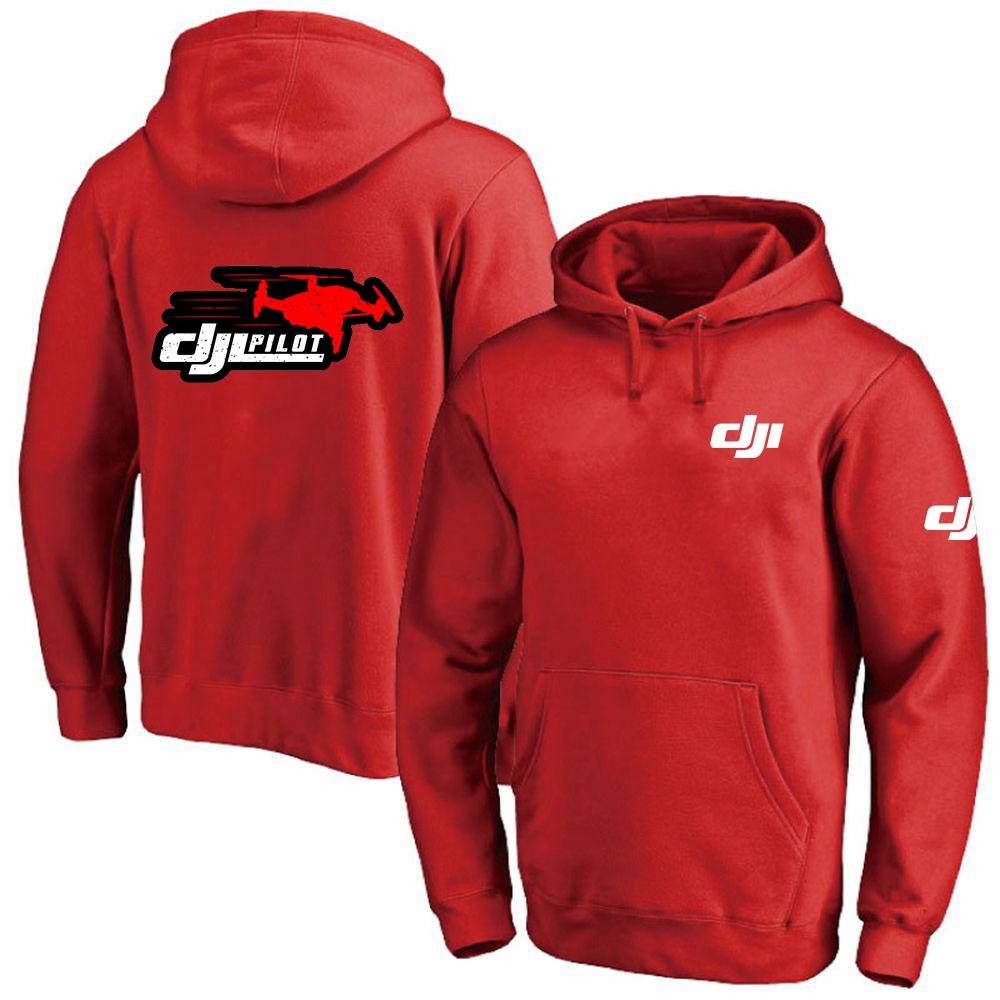 2023 New Dji Professional Pilot Drone Printed Men's Hoodie Hoodie Autumn Hip Hop Streetwear Pullover Sweatshirts Hoodie
