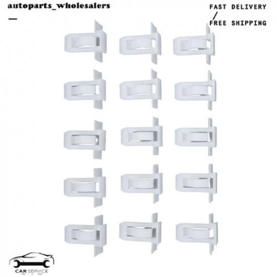 Front Headliner Garnish Moulding Clip Set of 15 for 20462090 Oldsmobile Cutlass