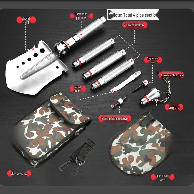 TiJiNing G07 Outdoor Camping Shovel