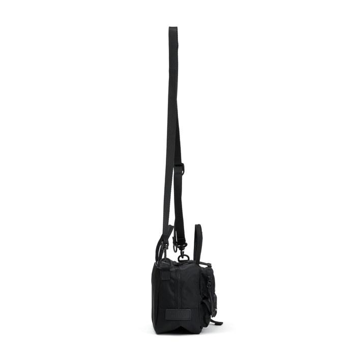 [Baicyclon by Bagjack] BCL-130(26SS) Multi Pocket 2-Way Bag BLACK(Nylon Twill) 21cm X 16cm X 11cm