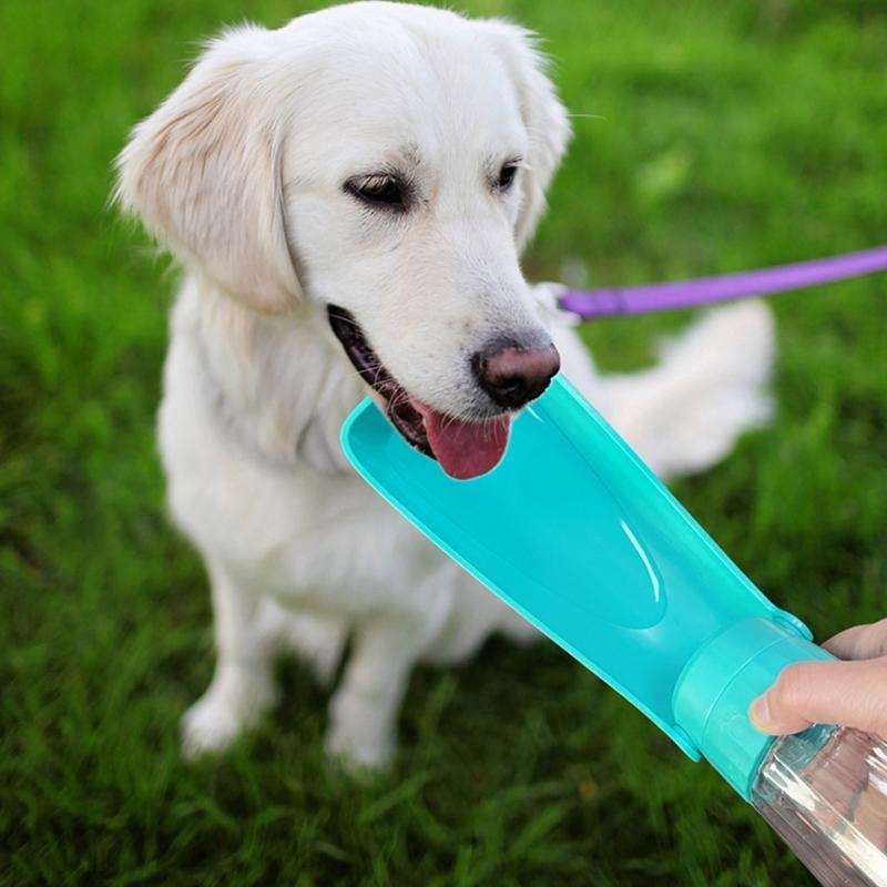 Hunde-Wasserflasche Wasserspender Auslaufsicher für Spaziergänge Wandern Reisen Outdoor-Spaziergänge Outdoor-Spaziergänge Unterwegs Benutzen