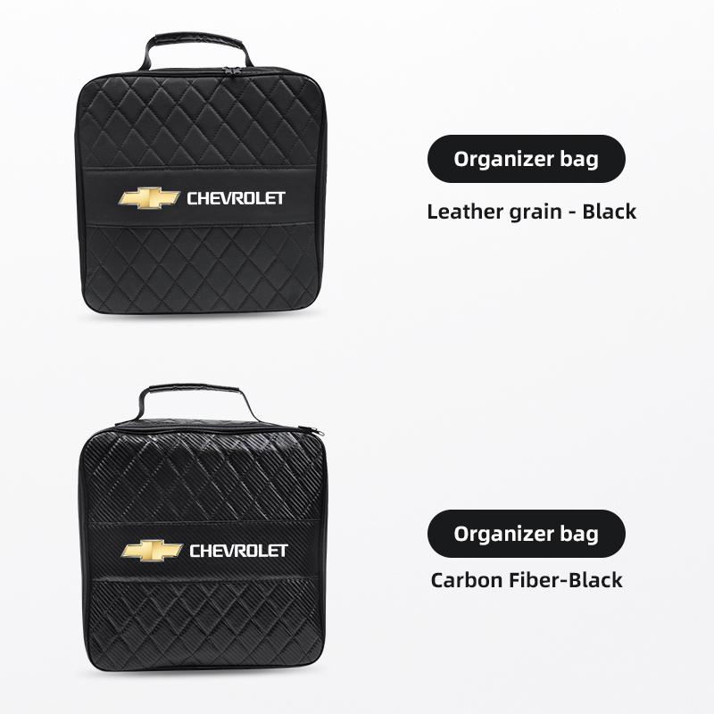 Car Charging Gun Leather Bag Storage Box Auto Accessories For Chevrolet Corvette Montana TrailBlazer Silverado Traverse Camaro