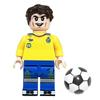 Leo Neymar Messi Cristiano Ronaldo Plastic Football Figurine Building Blocks