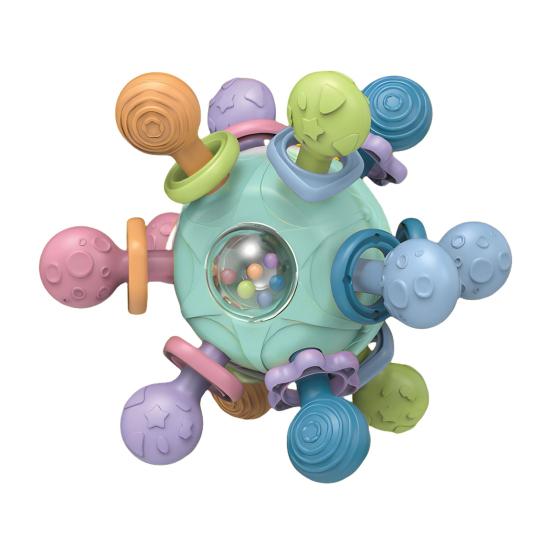 Baby Teething Toys for 0-12 Months BPA Free Sensory Chew Rattle Balls Busy
