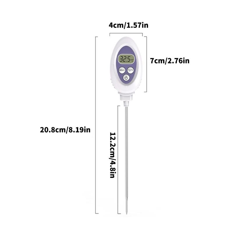 Fast Response Cooking Thermometers with High Accuracy Strong ABS Easy to clean Portable for Kitchen Baking & Grilling