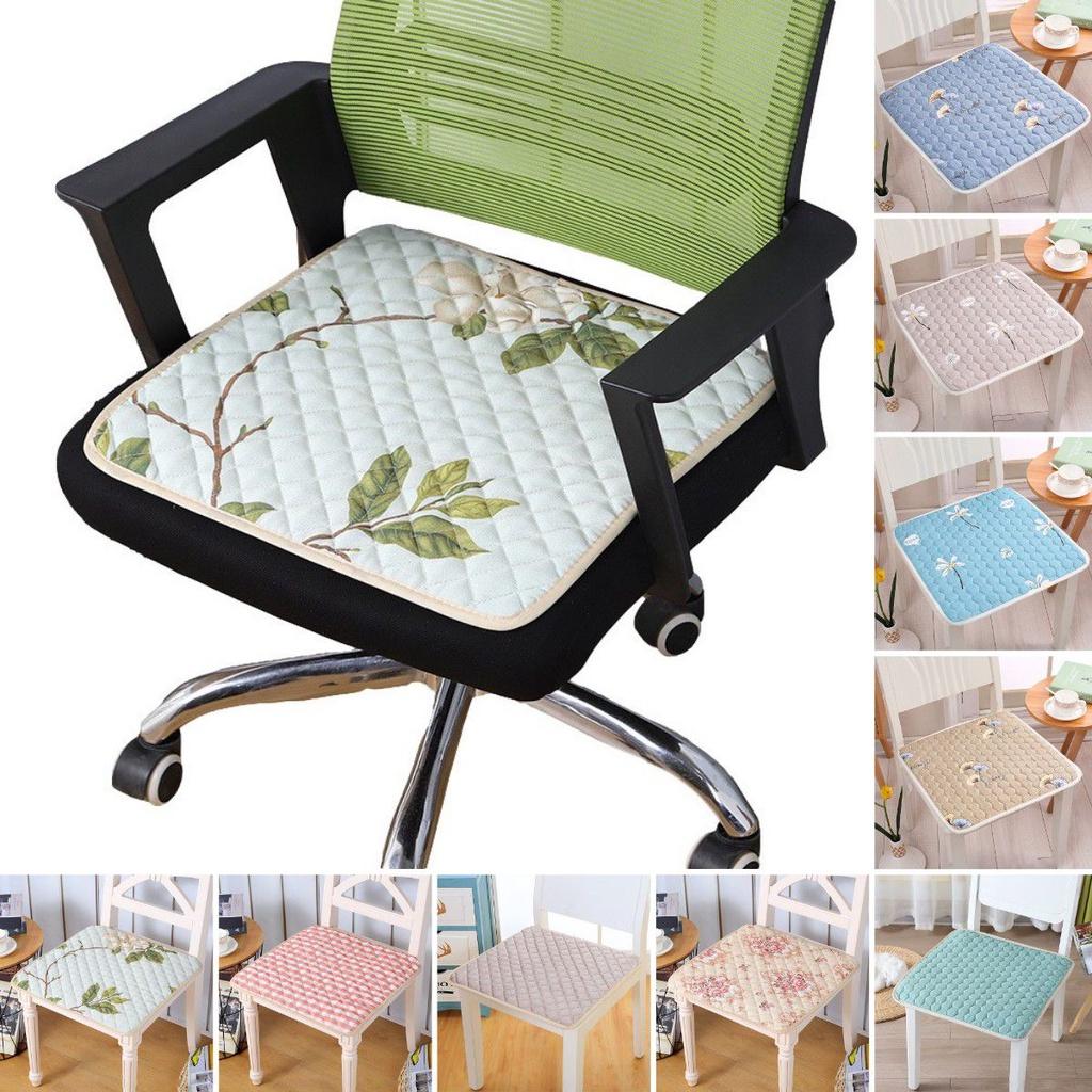 Cuscino per Sedia con Piante e Fiori, Design Moderno Semplice, per Casa, Ufficio, Hotel