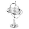 Metal Gyroscope Anti Gravity Rotating Top Gyroscope Balance Toy Educational Gift for Kids and Adults