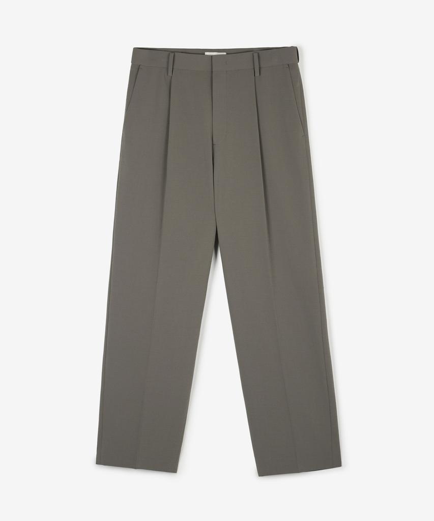 Tienjiti Hard Twist Comfort Pants (Greyish Khaki) Tnpa6E203K2