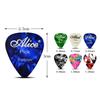 Alice Gitarrenplektren 6 Stück Celluloid Plektrum Dicke 0,46 0,71 0,81 0,96 1,20 1,50 mm Elektrische Akustikgitarre Zubehör Gitarre