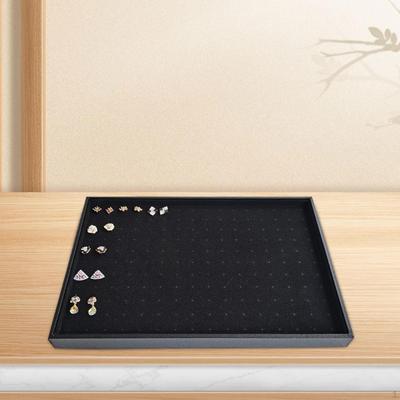 160 otvorů Náušnice Šperky Displej Podnos Organizér Stolní vitrína Držák na šperky pro