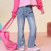 Girls' Slit Flare Denim Jeans