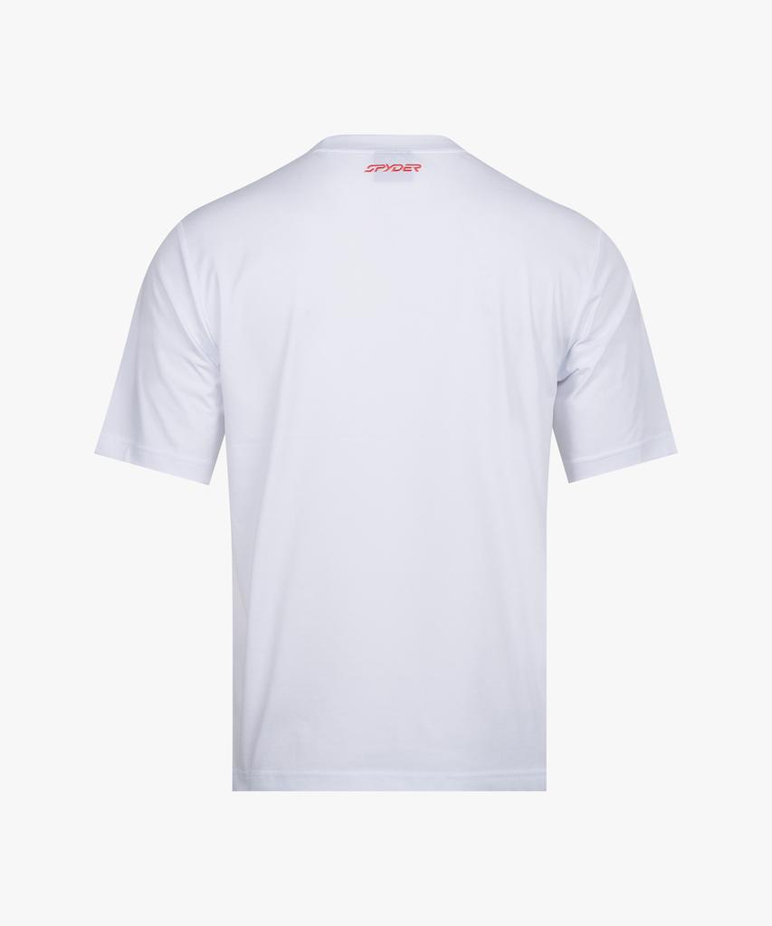 SPYDER Duotech Men'S Graphic Short Sleeve T-Shirt Spkmcnrs311Mwht