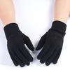 1 Pair Winter Polar Fleece Gloves Men Women Warm Outdoor Cycling Driving Gloves Windproof Non-Slip Soft Thickened Gloves