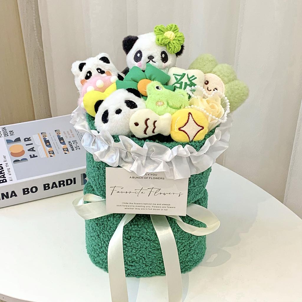 1er Pack Geburtstagsgeschenk Mädchen Kinder Cartoon-Strauß für Freundinnen Abschlussfoto