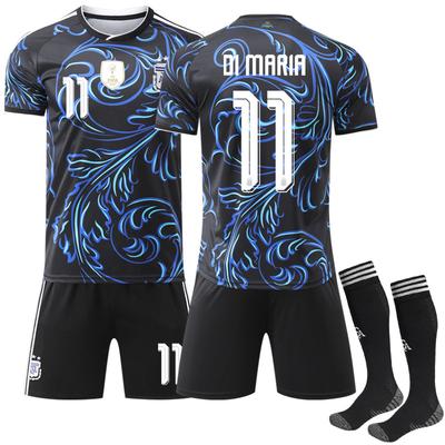 Soccer Uniform Set, Short Sleeve Football Jersey and Shorts Sportswear Kit for Training, Matches and Team Activities