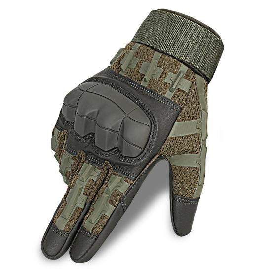 1 Pair Full Finger Tactical Gloves Breathable Anti-Slip Touchscreen Outdoor Climbing Cycling Hunting Camping Airsoft Motorcycle