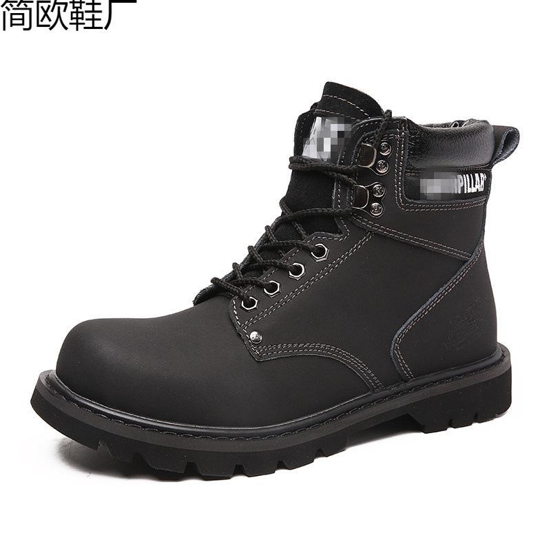 New Martin boots men's tooling shoes casual popular men's and women's high-top velvet snow boots