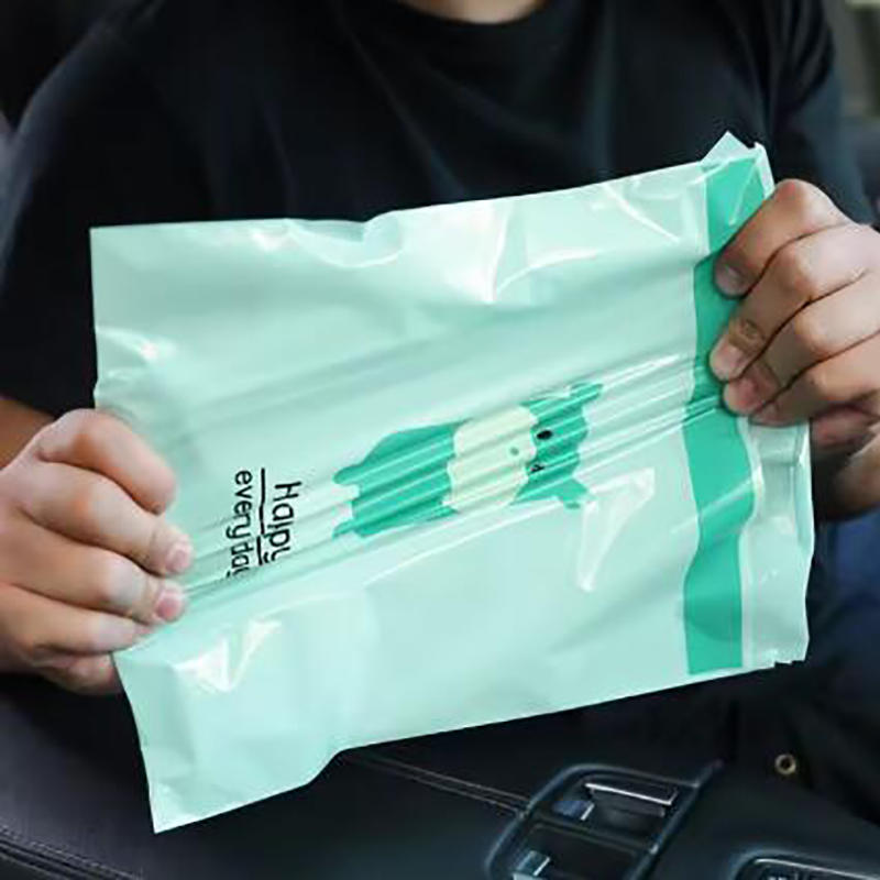 15PCS Car Leak-proof Vomiting Garbage Bag Portable Self-adhesive Garbage Cleaning Storage Bag