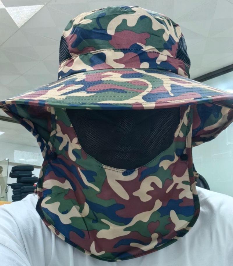 Adjustable Outdoor Fishing Hat Sunscreen Protection Breathable Sunshade Foldable Men Women Hiking Camping Casual Fishing Cap