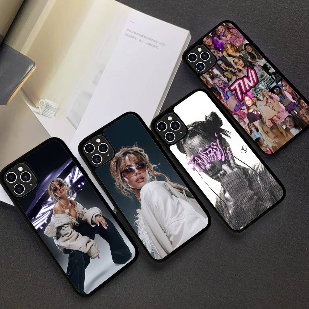 Singer T-TINI M-Martina Stoessel Phone Case For Iphone 16 15 14 13 12 11 Pro Max Plus Shockproof TPU+PC Hard Case