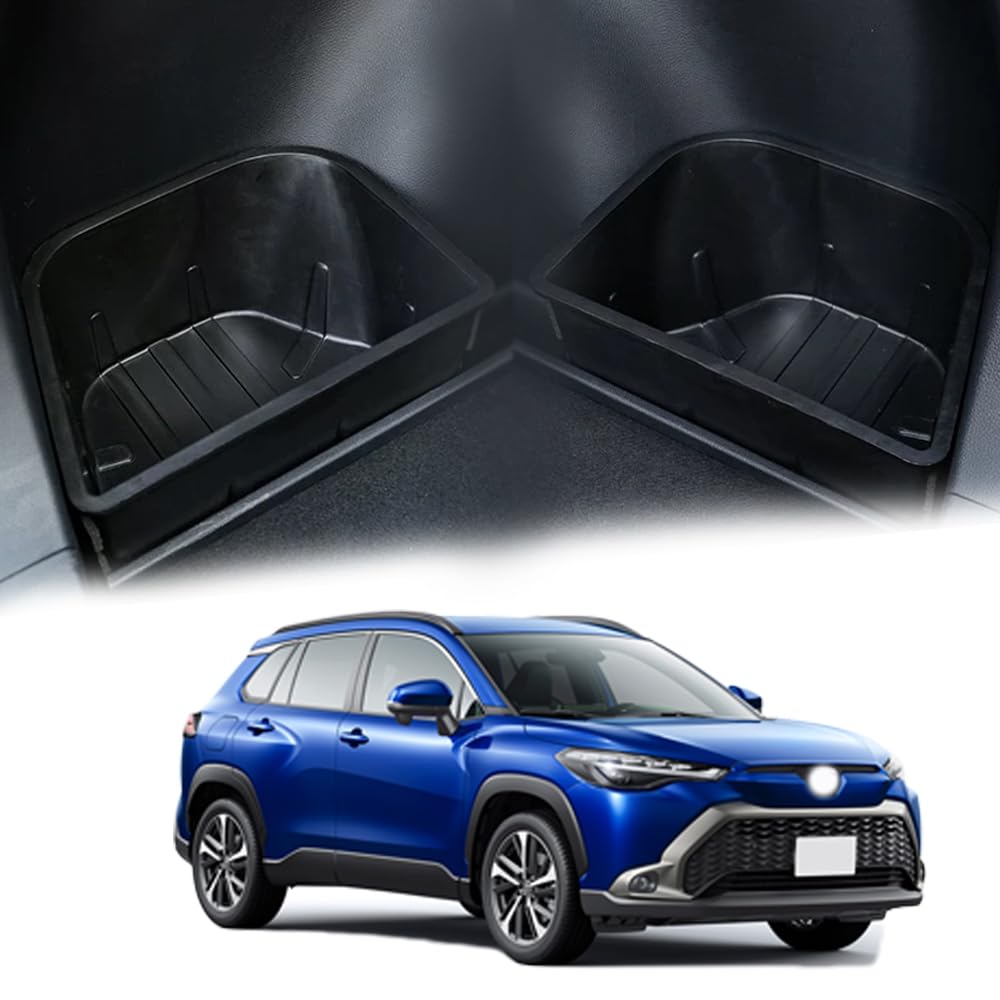 For the New Corolla Cross MXGA1 Custom Trunk Side Storage Tail Box Storage ABS Corolla Cross Corolla Cross Corolla Cross Corolla Cross Dedicated Parts