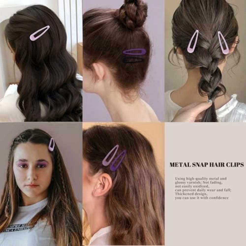 20/36Pcs Colorful Duckbill Clip Mini BB Clip New Bow Hair Clip  Women's Girls