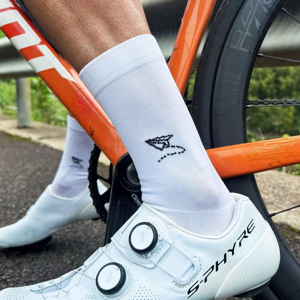 New Sporcks Cycling Socks: Breathable, Quick-Drying, High-Elastic Mid-Tube for All Seasons, Unisex