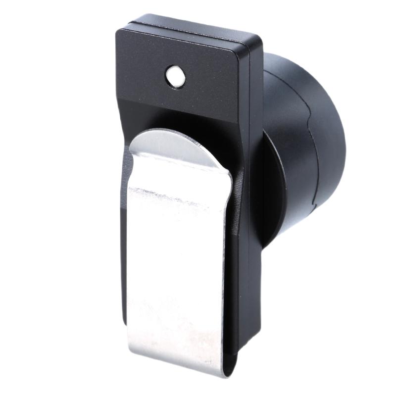 

Chalk Holder Aluminium Pool Magnetic Chalk Holder Pool Billiard Cue Chalk Holder чорний