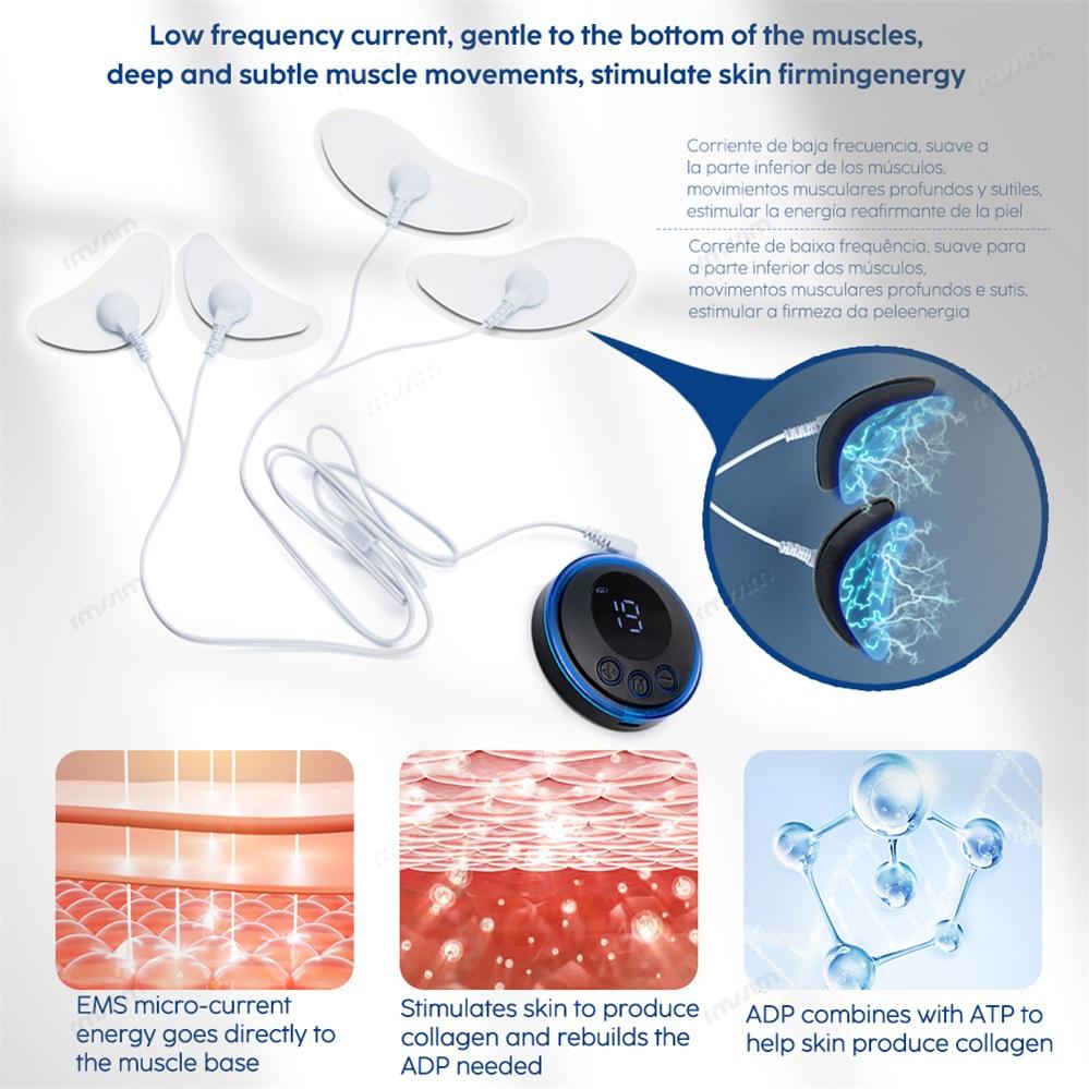 EMS Facial Massager Face Lift Device Care Slimming Tool Current Muscle Stimulator Neck Eye Facial Skin Tightening Anti-Aging