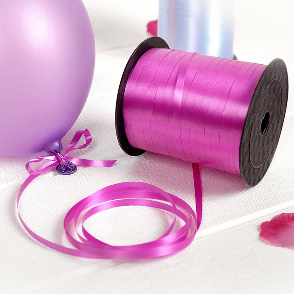 250 Yards Plastic Ribbon Cable Ties - Balloon & Gift Wrapping for Wedding, Christmas Party