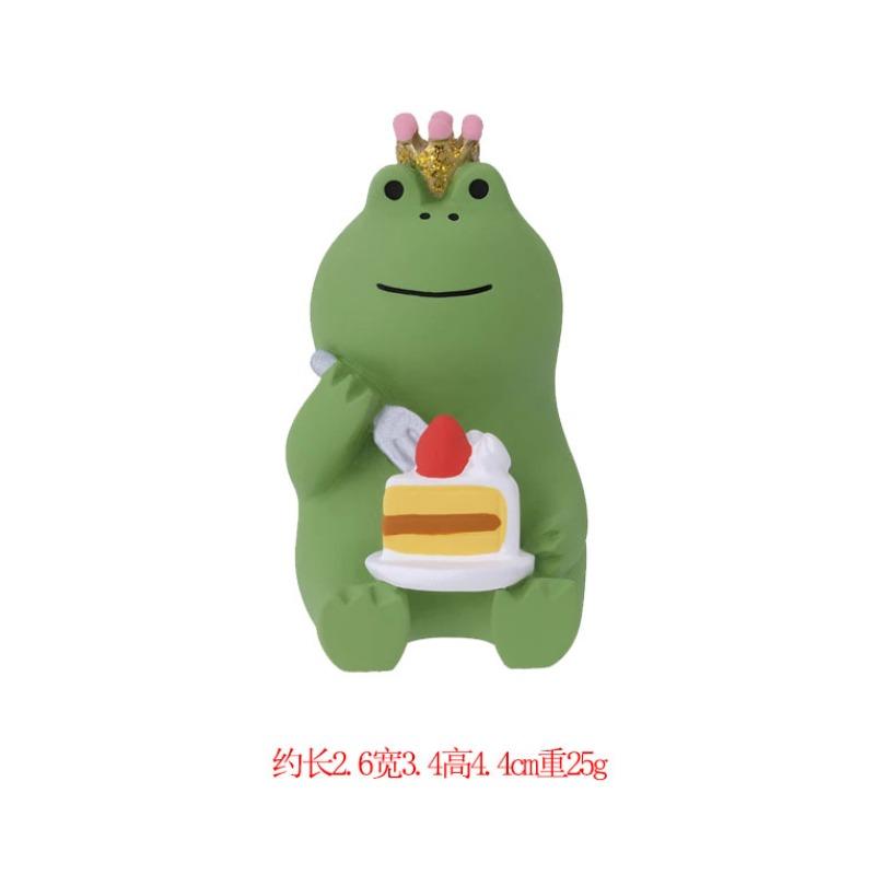 Japanese Cat Ornament, Coffee Frog Creative Tide Play Blind Box Decoration DIY Handmade Accessories Resin Handicraft Ornament