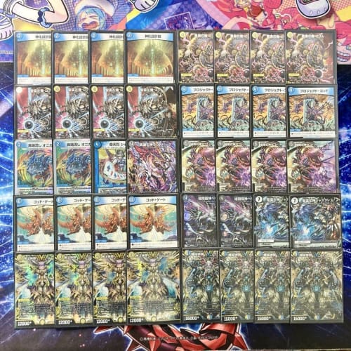 [Full-scale Constructed Deck Sale] Dromar God Deck & Double Sleeves God Gate Outlaw Gods G. Izumo Machine Gods Yomi