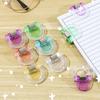 10Pcs Transparent Book Label Clip Strong Clip Paper Clips Set Durable Trouser Leg Clips  Office Use