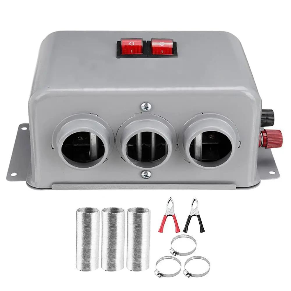 12V/24V Car Mounted Heater Dryer 800W High-power Rapid Heating Windshield Defogging Machine For Truck Vehicles Accessories