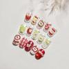 Retro  Series Scrapbook Journal Sticker Cartoon Anime Red Color Stationery Sticker DIY Decor Nail Sticker
