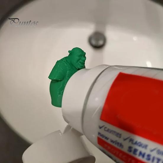 Toothpaste Squeezer Unique Shape Toothpaste Dispenser Convenient Toothpaste Topper for Home Bathroom