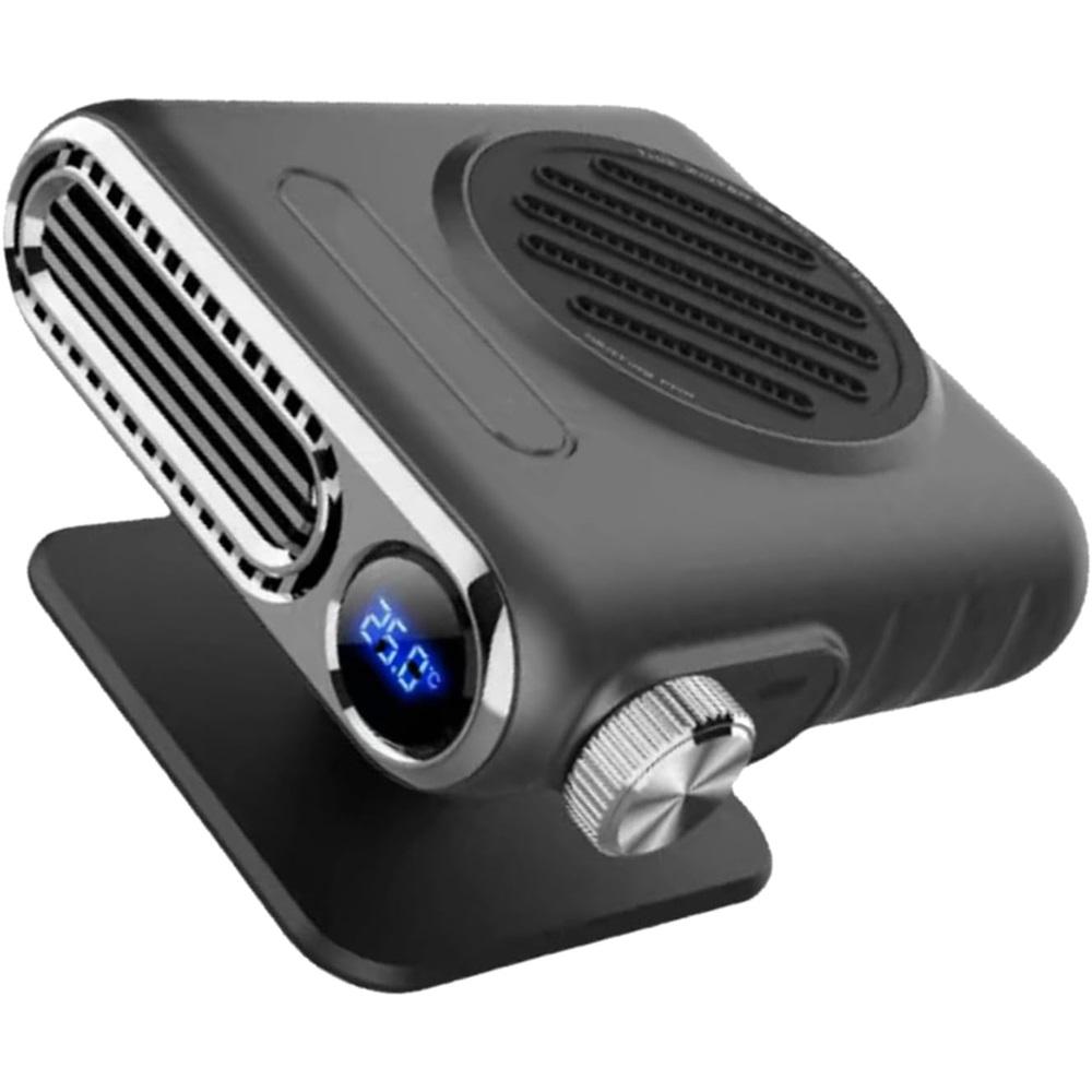 12V Portable Car Heater with Digital Temperature Control, Portable Heater, 150W Fast Defrosting and Demisting Device