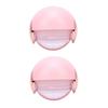 2pcs Portable Lint Roller Washable Reusable Lint Roller Ball for Clothes Sofa Hair Pet Fur Pink Gold