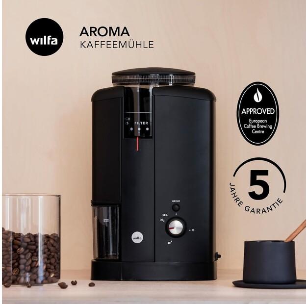 Coffee Grinder Wilfa CGWS-130B Classic Aroma Black (605771)